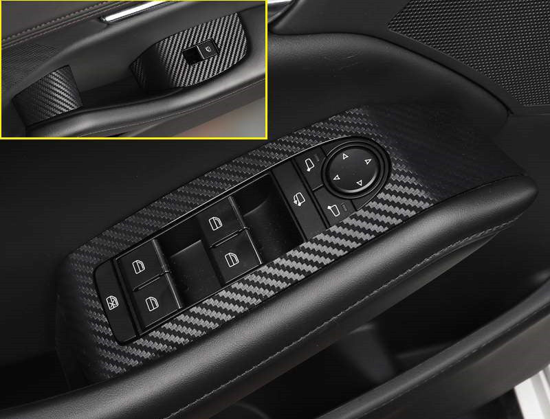 remontage d'un autocollant spécial en film de grain de fibre de carbone