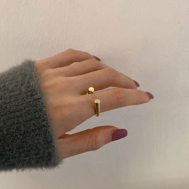 Adjustable Opening Women Index Finger Ring