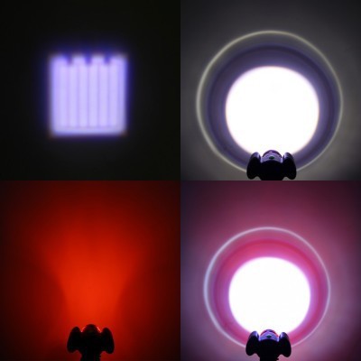 4 Modes Bike Front Lamp USB Rechargeable Bike Strong Light Waterproof Headlight Night Cycling Safty Warning Light