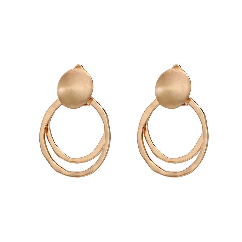 European And American Retro Women's Ear Clip Trendy Earrings