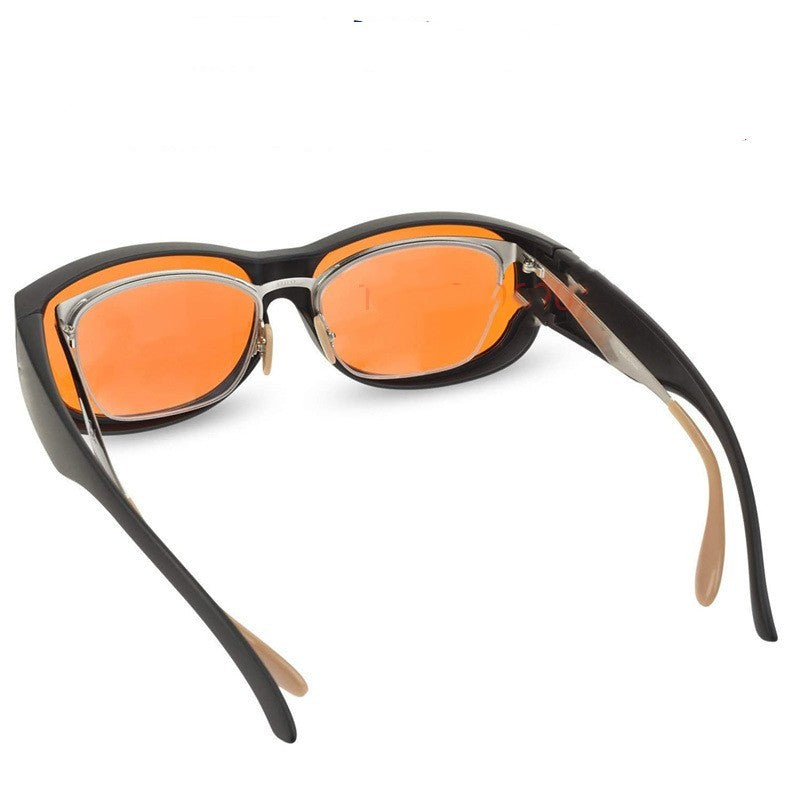 Lunettes de jeu plates Anti-radiation-fatigue pour ordinateur et téléphone portable, Anti-lumière bleue