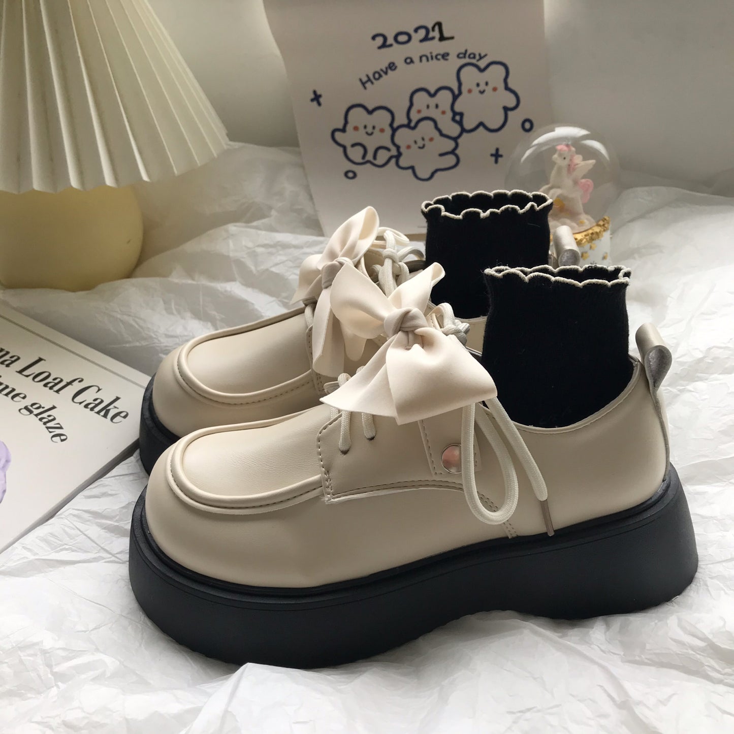 Zapatos de tacón Ma Zhen retro fáciles de combinar con parte inferior gruesa para mujer