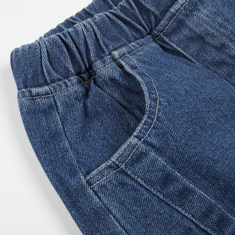 Pantalon long en jean noir pour garçon