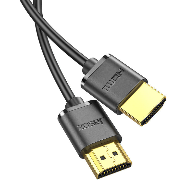 Cable de vídeo para monitor de proyector, Cable flexible fino HD portátil para ordenador