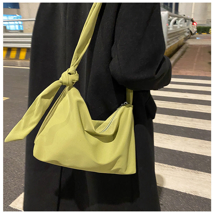 Sac à bandoulière pour femme en toile Campus élégant assorti avec tout Minority