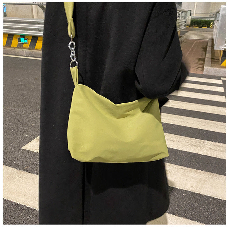 Sac à bandoulière pour femme en toile Campus élégant assorti avec tout Minority