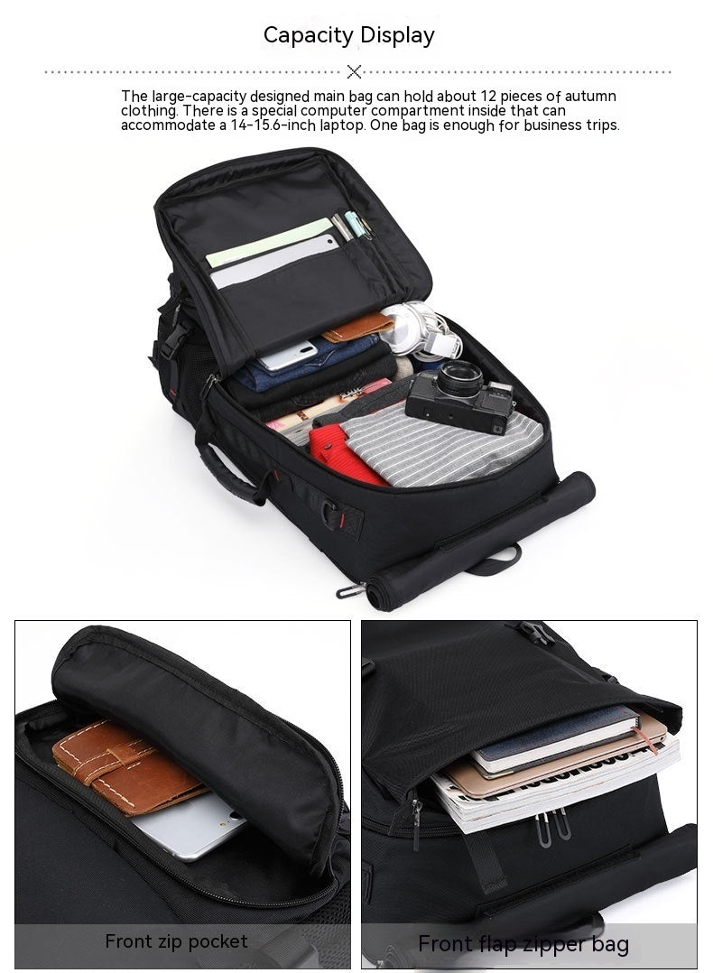 Sac à dos avec sifflet d'alpinisme, sac à bagages, sac à chaussures, fonction multi-randonnée, léger, décontracté, voyage en plein air