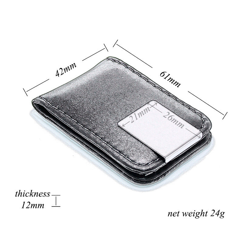 Clip para billetes con imán creativo para hombres y mujeres