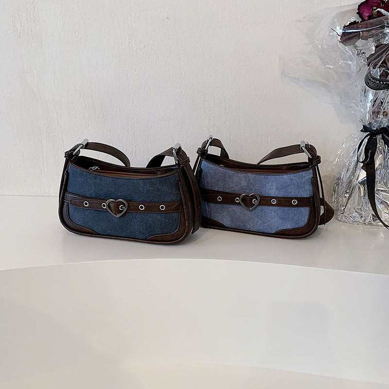 Women's Fashion Vintage Cowboy Hundred Shoulder Bag