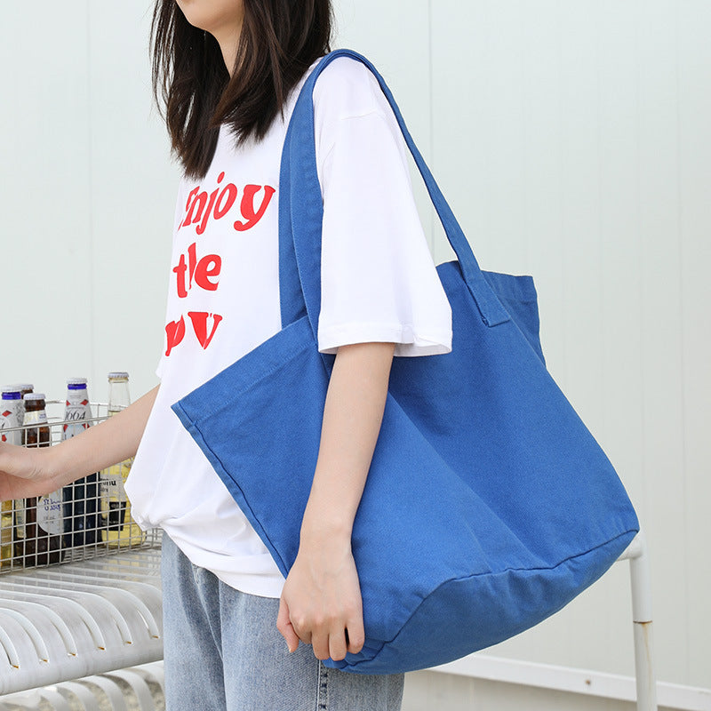 Sac en toile artistique décontracté à bandoulière rétro à la mode