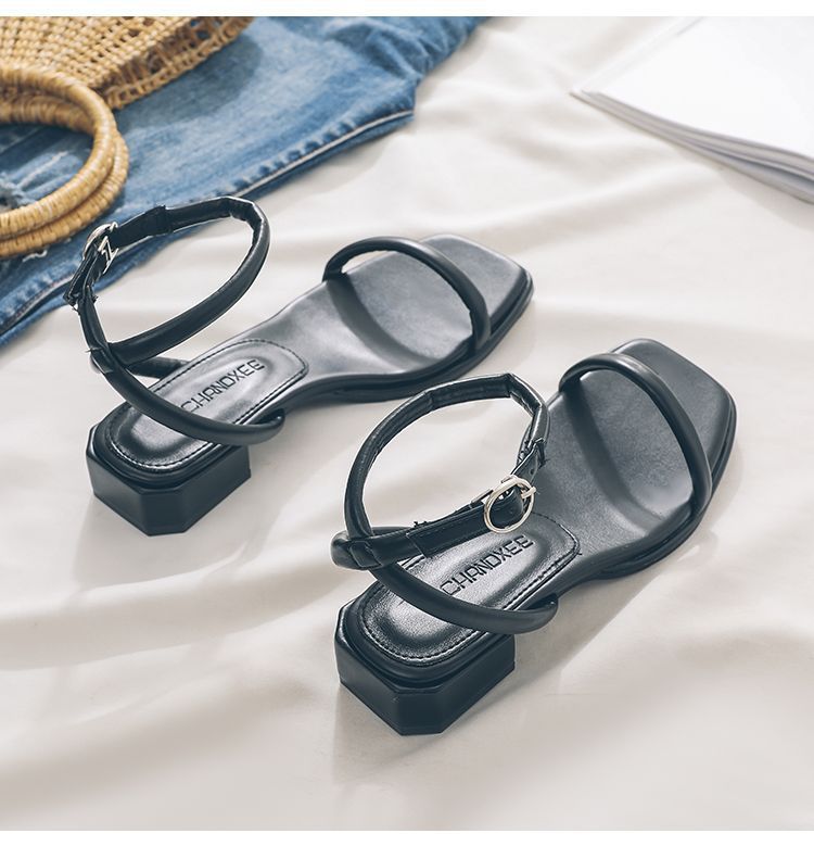 Sandalias Mujer Nuevo Verano Retro