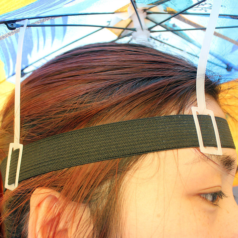 55 65cm sombrilla de pesca al aire libre impermeable Camping senderismo pesca vacaciones sombrero para el sol plegable