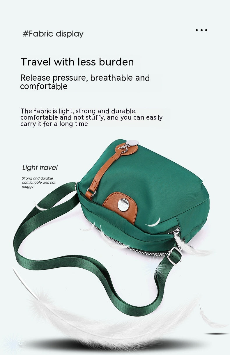 Sac à bandoulière en tissu Oxford décontracté en toile de nylon à la mode