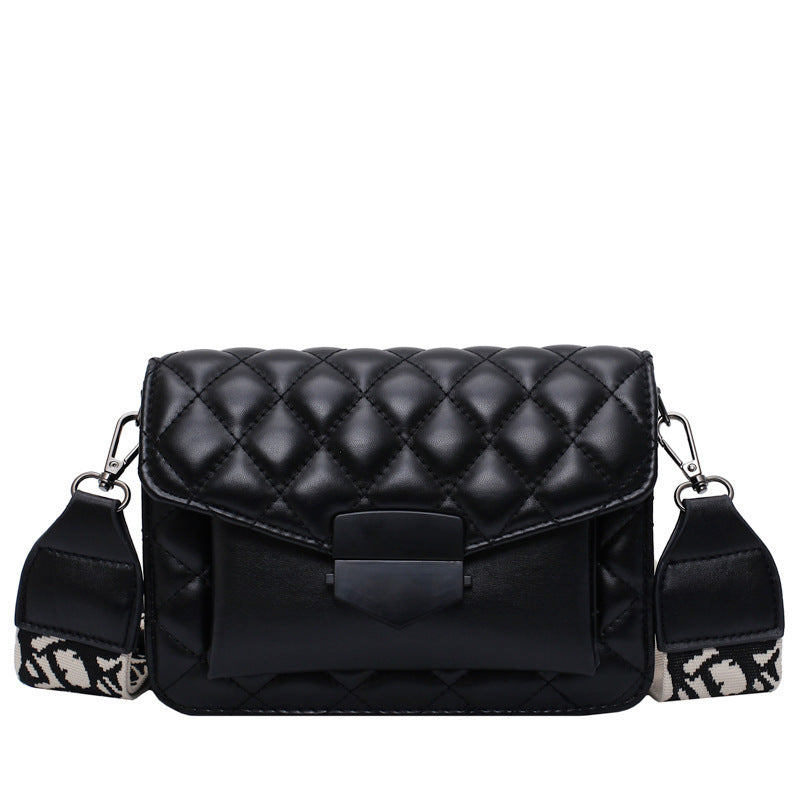 Simple Women's Fashion Shoulder Diamond Crossbody Bag