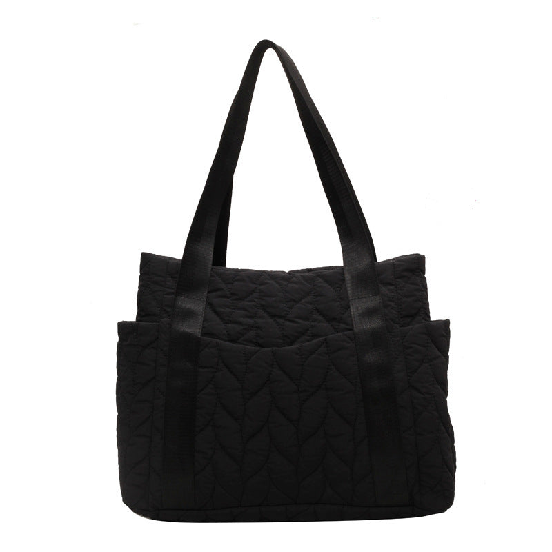 Bolso tote de hombro para ir al trabajo a juego a la moda para mujer
