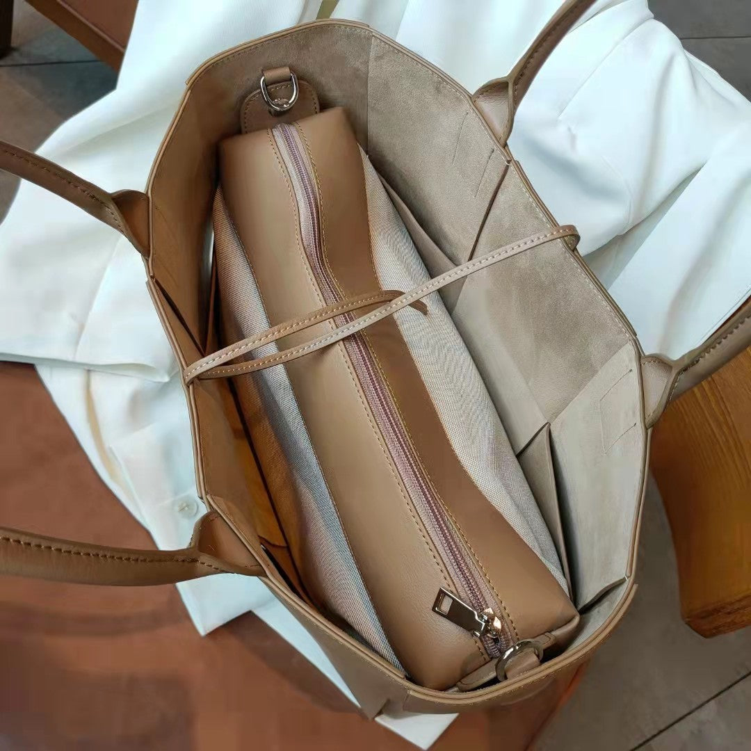 Bolso tote de hombro de gran capacidad