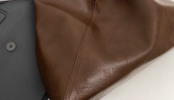 Sac messager rétro doux de grande capacité pour femmes