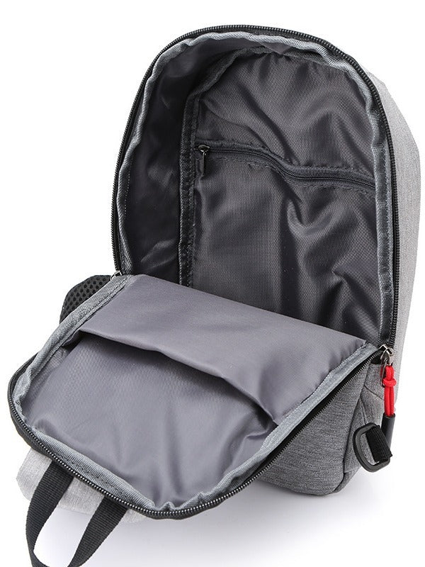 Mode Simple petit sac de poitrine en plein air équitation petit sac à bandoulière décontracté et confortable sac à bandoulière