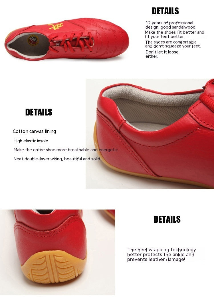 Chaussures d'entraînement à semelle tendineuse de style national, respirantes et confortables