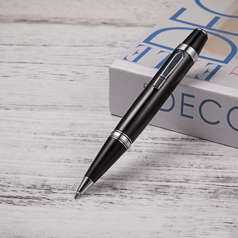 Short Mini Metal Ballpoint Business Pen Oil Pen