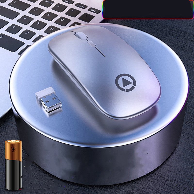 Ratón Bluetooth con carga inalámbrica