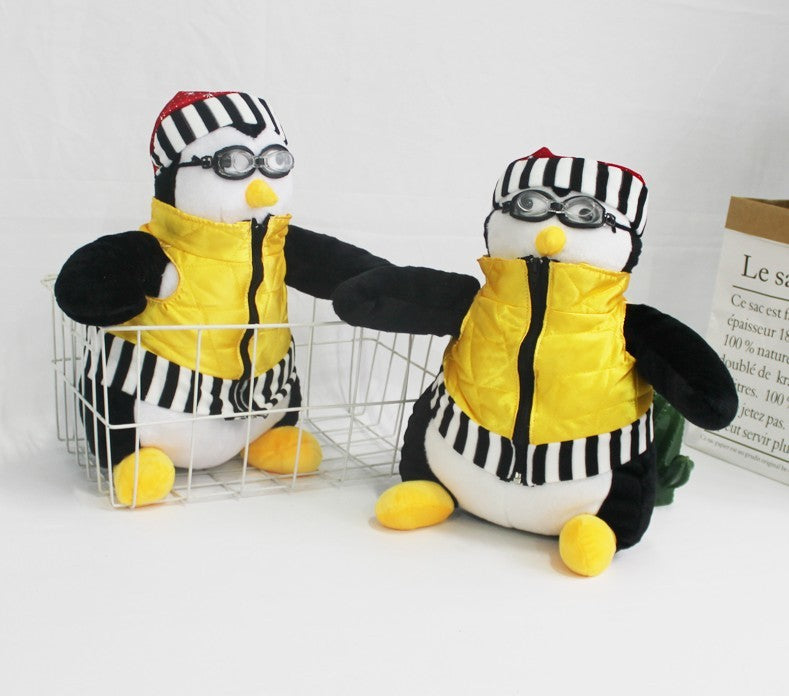 Serious Joey's HUGSY juguetes de peluche pingüino Rachel muñecos de peluche juguetes para niños cumpleaños regalo de Navidad 18