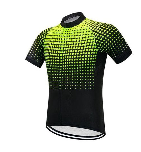 Maillot de cyclisme - Jaune fluo