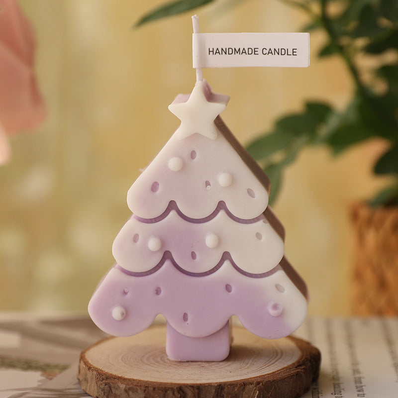 Moules en Silicone pour arbre de noël, pour bricolage, décoration d'ambiance créative, bougies parfumées faites à la main