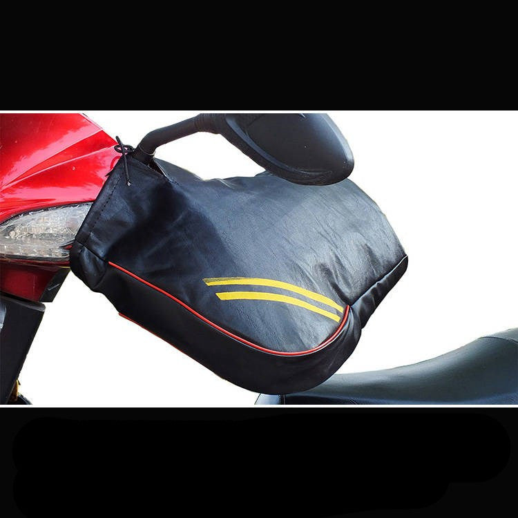 Cold-proof motorcycle bottle cover car plate handlebar