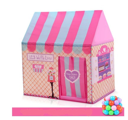 Retail wholesale customized transfer printing children''s tents Women''s children''s housing game Princess tents