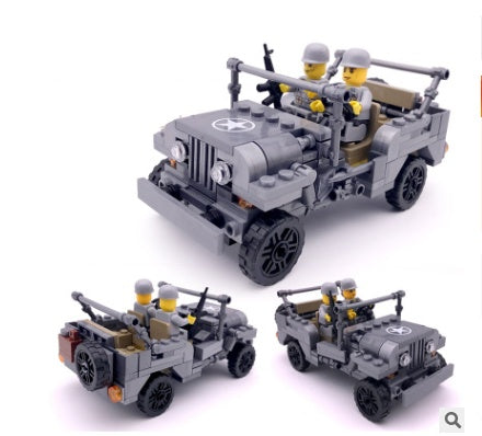 Jouets éducatifs de blocs de construction interactifs en plastique de voiture assemblée pour enfants