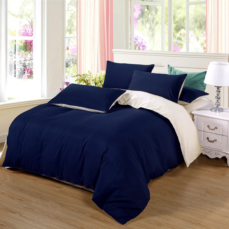Ensemble de draps, housse de couette, literie, 4 ensembles