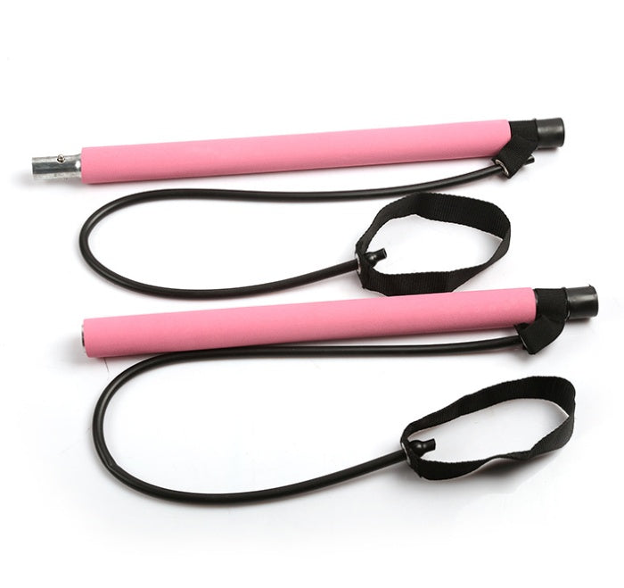 Bandes de résistance de Yoga Crossfit, corde de traction, Portable, entraînement de gymnastique, Pilates, barre d'entraînement, bandes élastiques