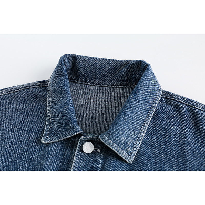 Fashion Retro Casual Denim Coat For Men