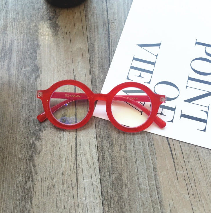 Gafas retro con montura redonda