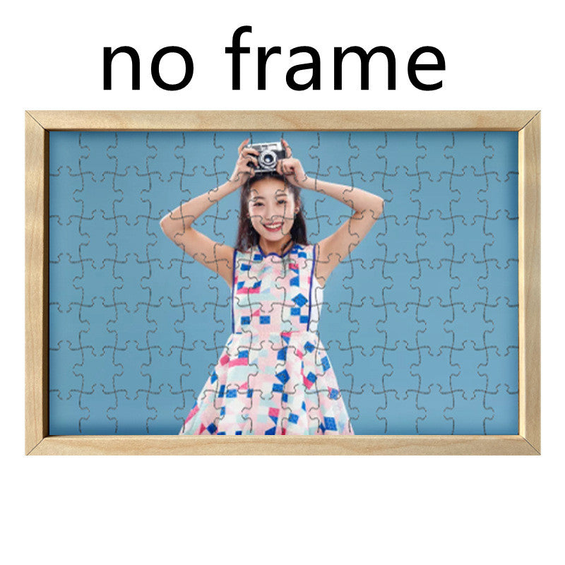 Puzzle photo Cadeaux d'anniversaire en direct personnalisés Cadeaux créatifs