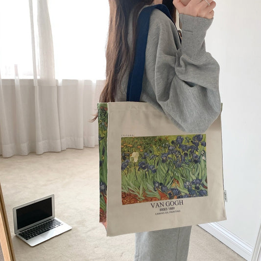 Portable Oil Painting Museum Canvas Bag For Commuting To Work