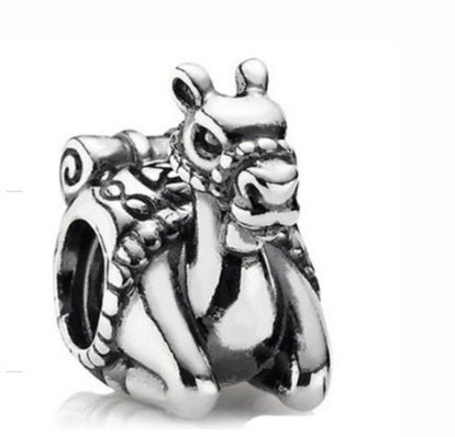 Cooperized Silver Animal Series Penguin Fashion Temperament Bracelet Bracelet String Beads Sub DIY Accessories