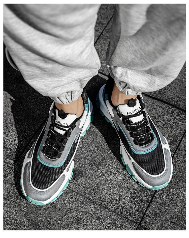 Chaussures de course en maille respirantes pour hommes
