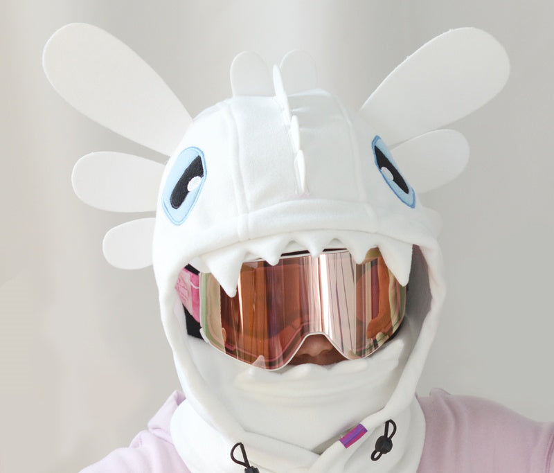 Casque de Protection de Ski, couvre-chef, ours brun, lapin, ours blanc, dessin animé
