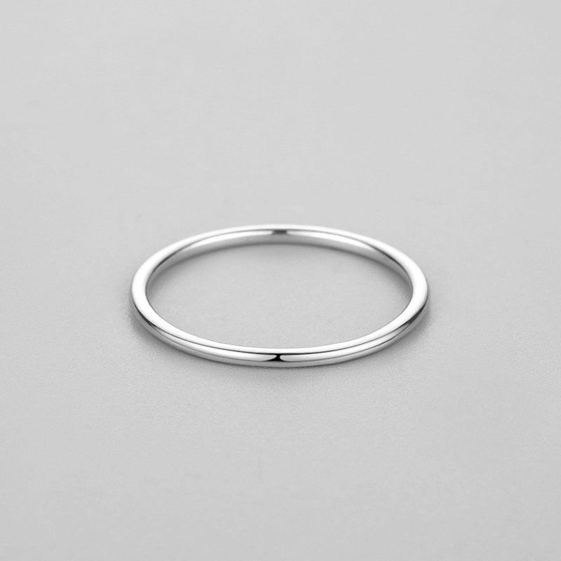 Anillo de pulsera simple personalizado minimalista para mujer