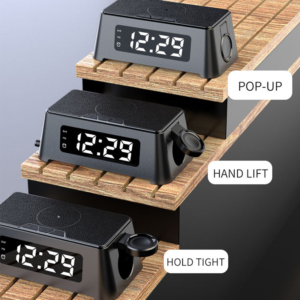 Réveil intelligent en mode privé, chargeur sans fil tout-en-un