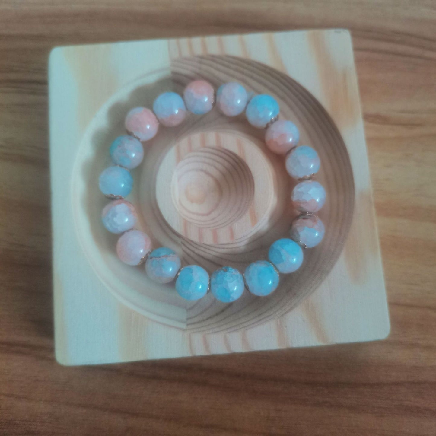 Spring Limit Colored Glazing Bead Bracelet