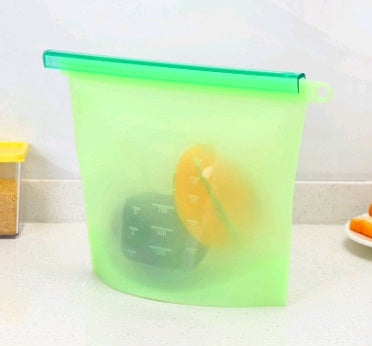 Sac de conservation en Silicone, sac scellé sous vide, sac de conservation des aliments, sac de conservation des aliments et des fruits au réfrigérateur