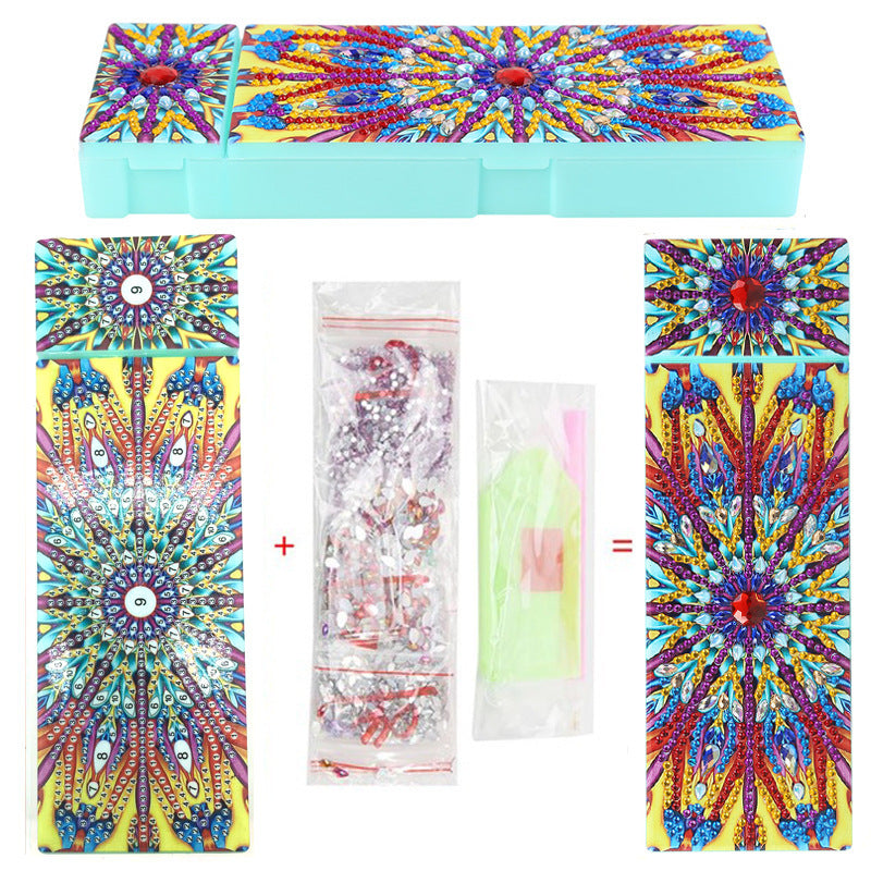 Personalized Creative Diamond Drawing Pencil Case