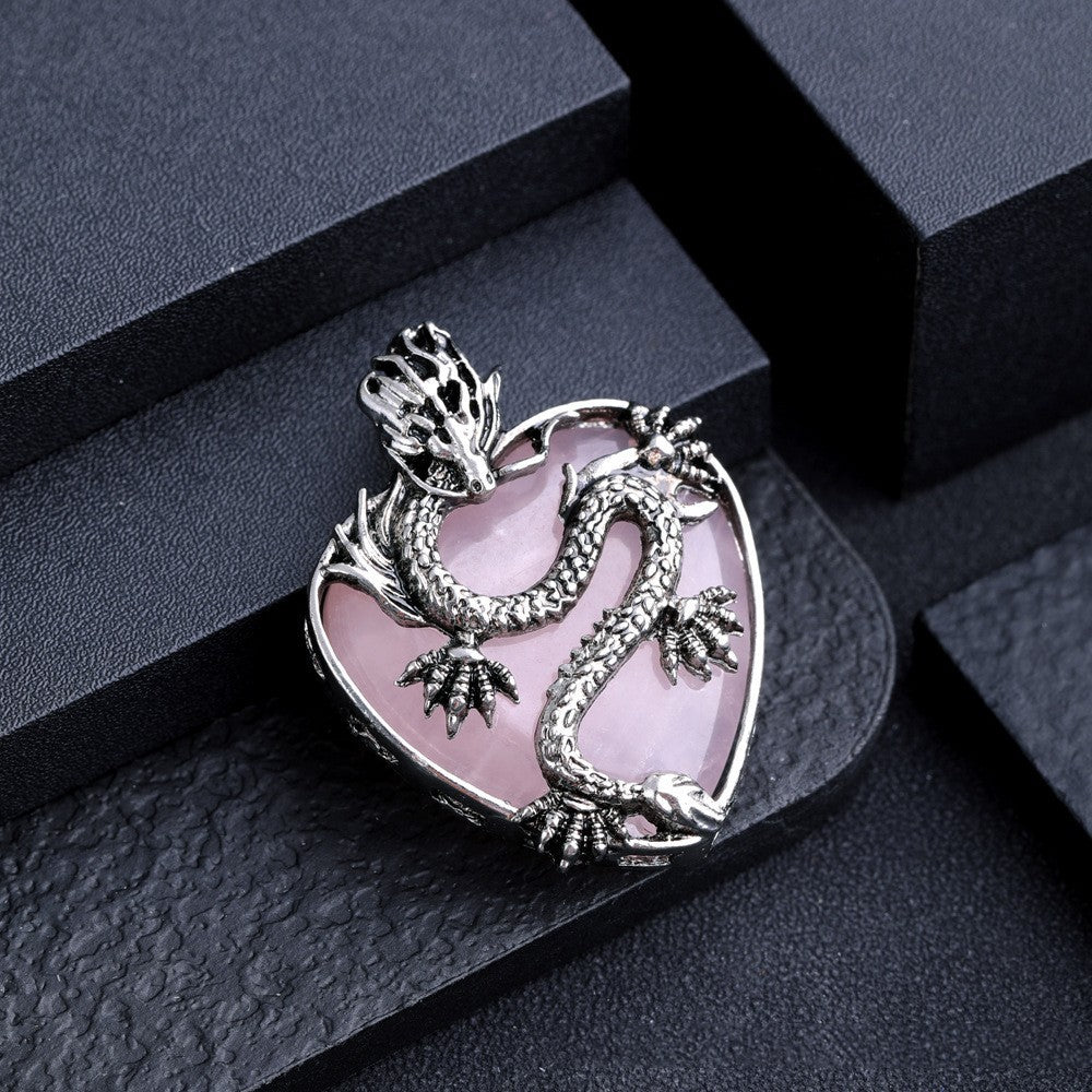 Dragon-shaped Love Pendant Simple Retro Fashion Ornament