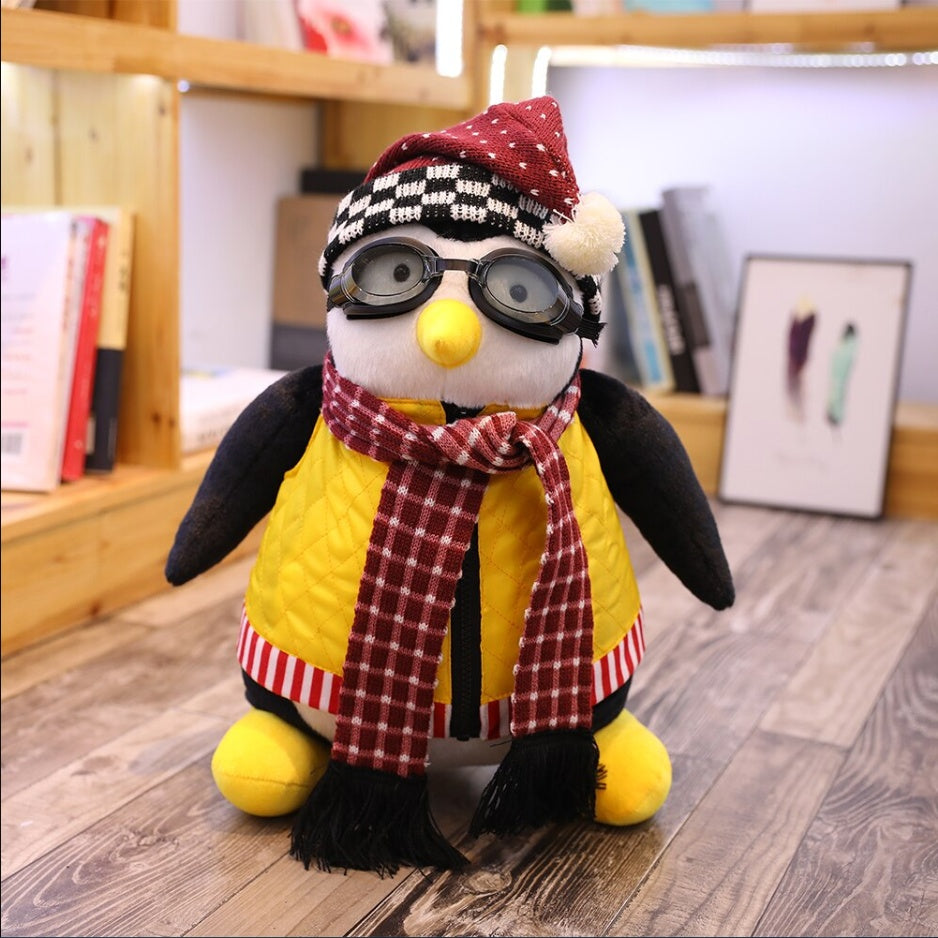 Serious Joey's HUGSY juguetes de peluche pingüino Rachel muñecos de peluche juguetes para niños cumpleaños regalo de Navidad 18