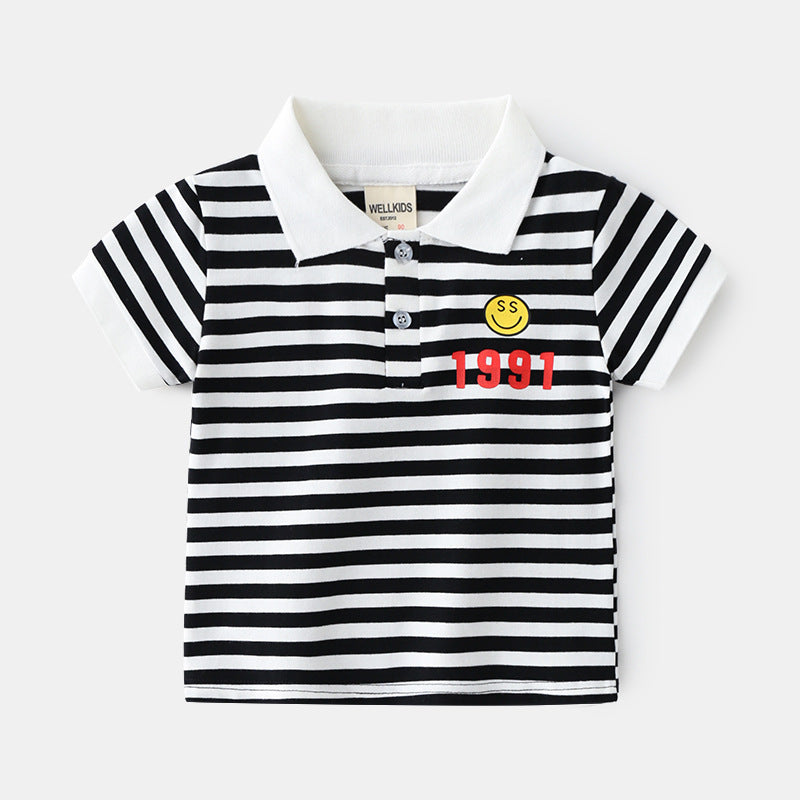 T-shirt bébé garçon manches courtes été enfants haut enfant