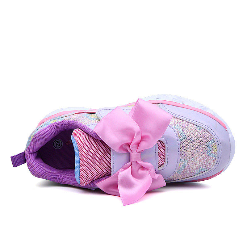 Chaussures lumineuses colorées fille
