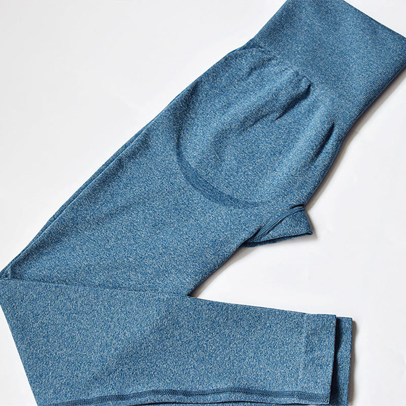 Pantalon de yoga serré élastique taille haute pantalon de fitness hanche